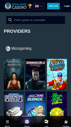 Développeurs du jeu mobile Royal Swipe Casino