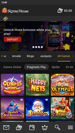 Développeurs du jeu mobile Royal Vegas Casino