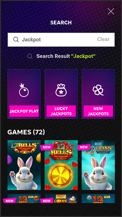 Jackpot mobile du casino RTbet