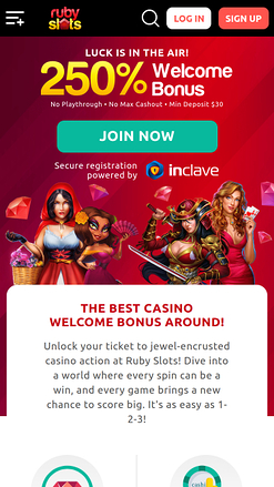 Ruby Slots Casino Mobile Promotions