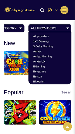 Sviluppatori di giochi per dispositivi mobili Ruby Vegas Casino