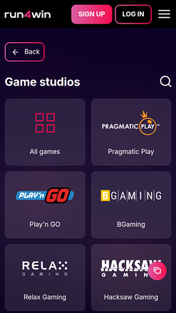 Разработчики мобильных игр для казино Run4Win