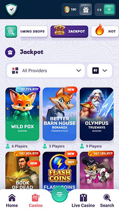 Jackpot mobile SafeCasino
