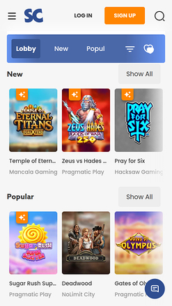 Jeux mobiles de Scatters