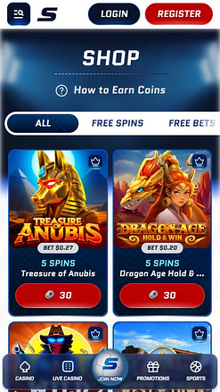 Scored Casino Mobile Shop