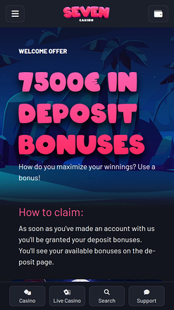 Seven Casino Mobile Promotions