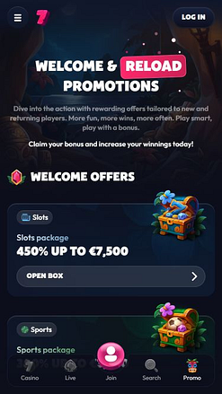 Мобильные акции Seven Casino