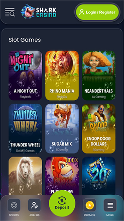 Shark Casino Games
