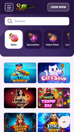 Jeux mobiles de casino Shazam
