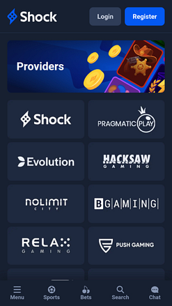 Разработчики настольных игр Shock Casino