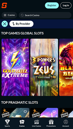 SIA Casino-Entwickler für mobile Spiele