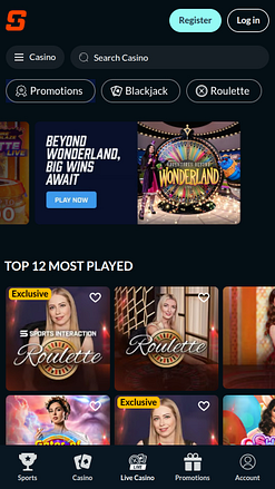 SIA Casino Mobile Live Dealer
