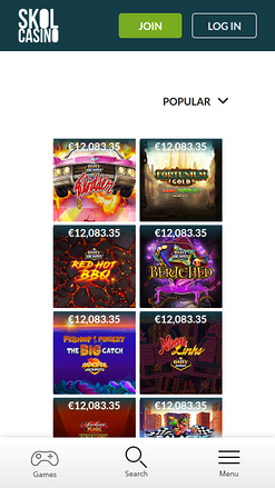 Bote móvil de SkolCasino