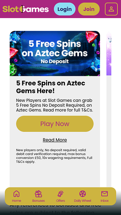 Promozioni per giochi di slot e casinò mobile