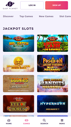 Slot Planet Casino Mobile Jackpot