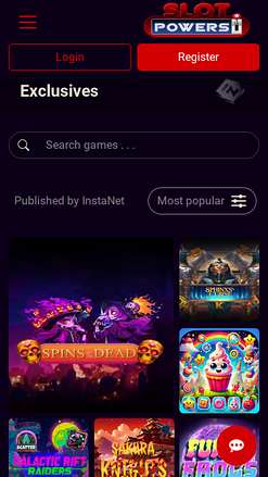 Esclusivi mobile di Slot Powers Casino