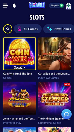 Jogos de cassino para celular com slots