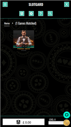 Croupier en direct mobile de Slotgard Casino