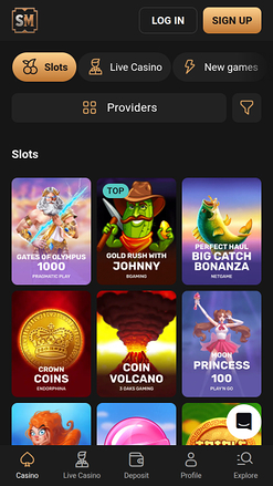 Jeux mobiles de casino SlotMafia