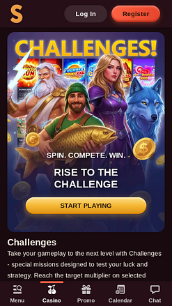 Sfide di SlotoRush Mobile