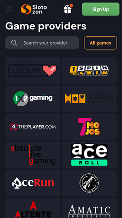 Slotozen Casino Mobile Game Developers