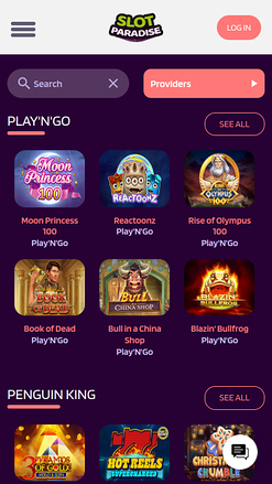 Desarrolladores de juegos móviles de SlotParadise Casino