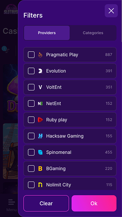 Développeurs de jeux mobiles de casino SlotRush