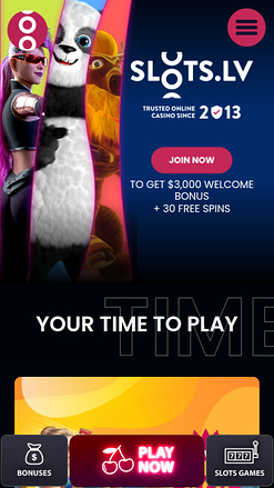 Blog mobile de Slots.lv Casino