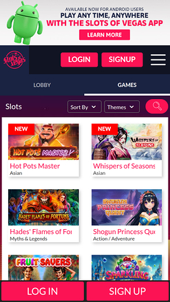 Slots of Vegas Casino Mobile Games