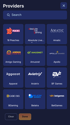 SlotsHopper Casino-Spieleentwickler