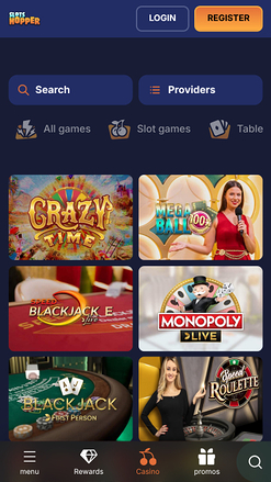 SlotsHopper Casino Live Dealer