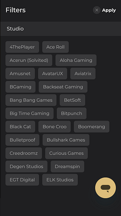 SlotStake Casino Mobile Game Developers