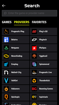 Développeurs de jeux mobiles de casino SlotsVader