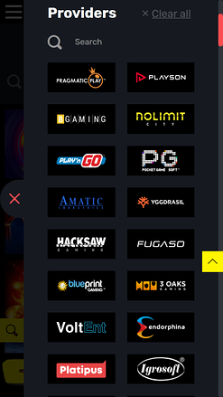 Desarrolladores de juegos móviles de SlottyWay Casino