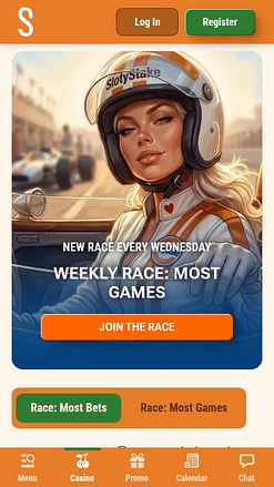 SlotyStake Casino Mobile Turniere
