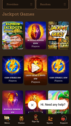 Smokin Slots Casino Mobile Jackpot
