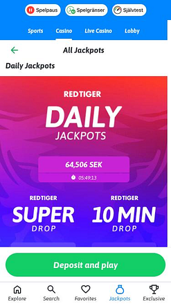Schnellerer Casino-Jackpot auf dem Handy
