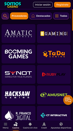 Somos Casino Mobile Game Developers