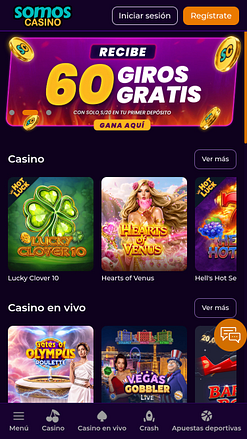 Wir sind die Casino Mobile Homepage
