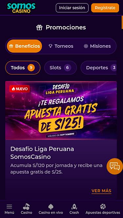 Somos Casino Mobile-Aktionen