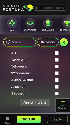 Développeurs du jeu mobile SpaceFortuna