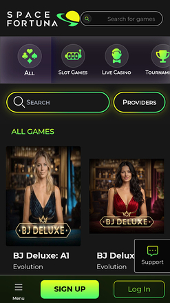 Distributeur mobile SpaceFortuna en direct