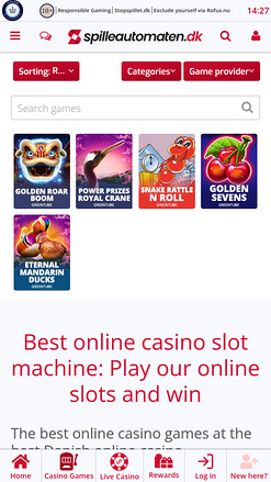 Machine à sous Casino Mobile Jackpot