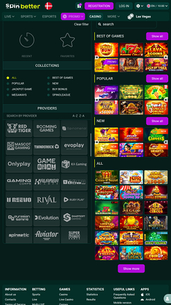 Développeurs de jeux mobiles de SpinBetter Casino