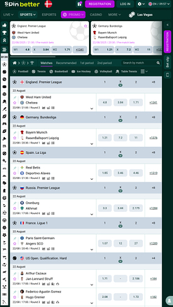 Sports mobiles de SpinBetter Casino