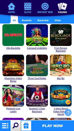 SpinGenie Casino mobiler Live-Dealer