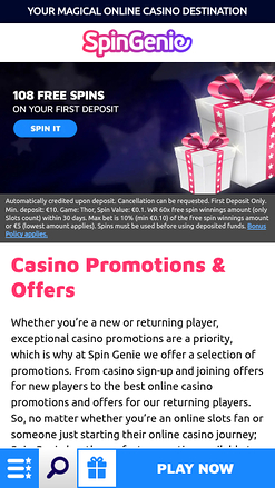 SpinGenie Casino