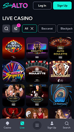 Casino Spinalto Mobile Croupier en direct