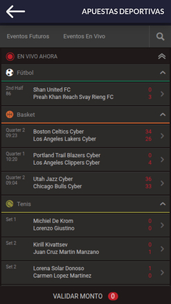 Sport Spinbet per mobile