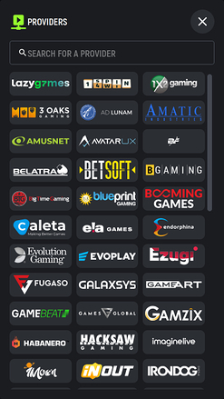 Spingreen Casino Mobile Game Developers